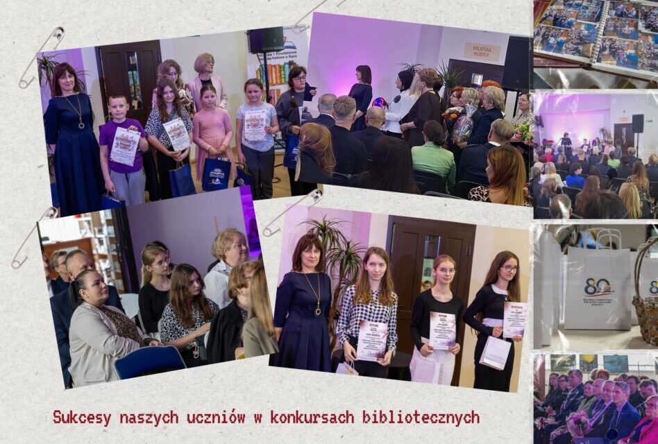 Sukcesy naszych uczniów w&nbsp;konkursach bibliotecznych