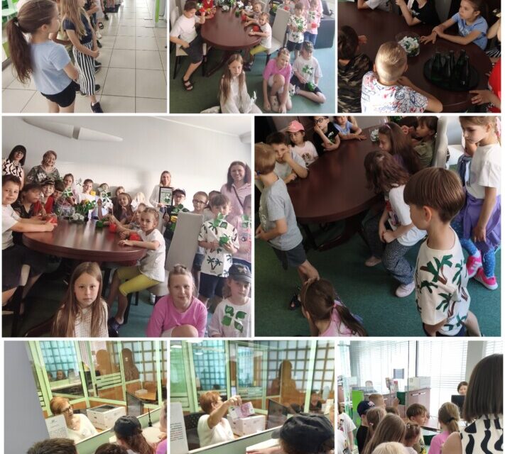 Klasa 1d z&nbsp;wizytą w&nbsp;Banku Spółdzielczym w&nbsp;Słupcy