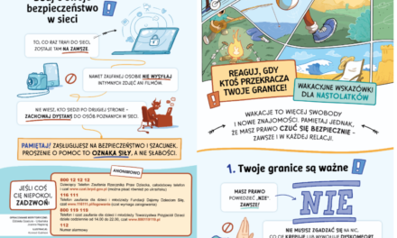 Bezpieczeństwo dzieci podczas wakacji