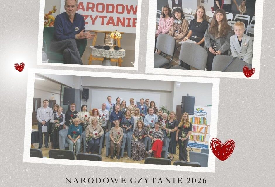 Narodowe Czytanie 2026 za&nbsp;nami!