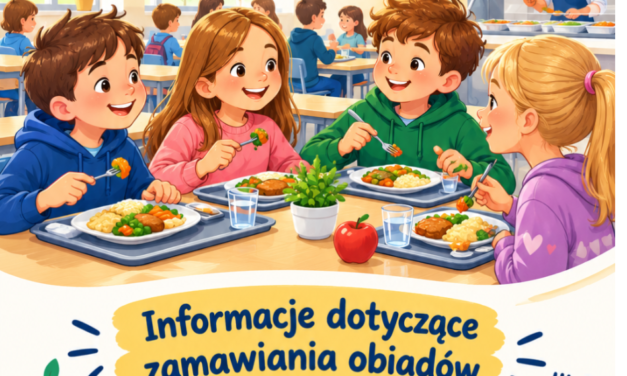 Informacje dotyczące zamawiania obiadów