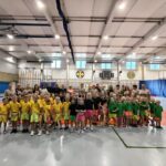 Sportowa spartakiada Przedszkola „Miś” w&nbsp;Szkole Podstawowej nr&nbsp;3 w&nbsp;Słupcy